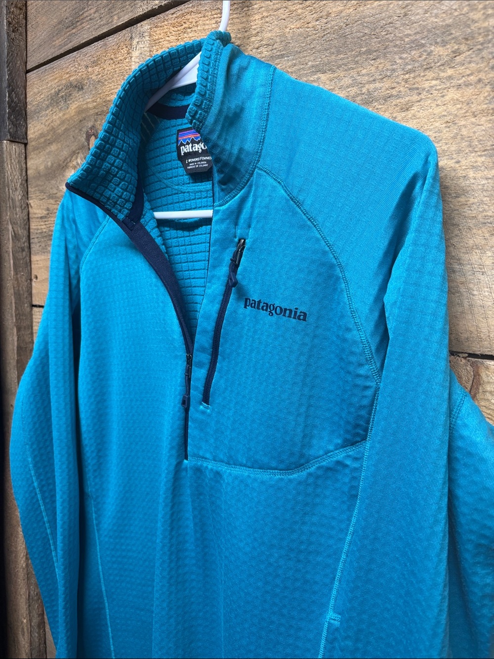 Patagonia R1 Pullover - Blue - Picture 3 of 9